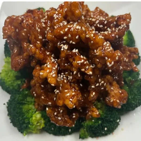 Sesame Chicken at Grandma Wonton King, Chinese Restaurant in Yorktown Heights